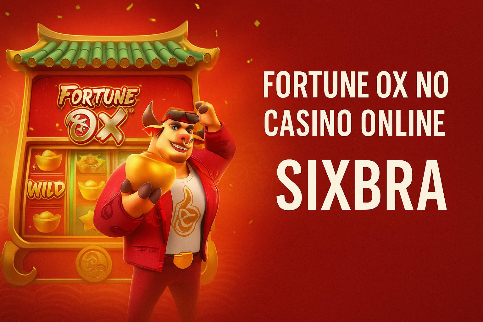 Fortune Ox no SIXBRA - Aposte Agora e Reivindique Seus Ganhos