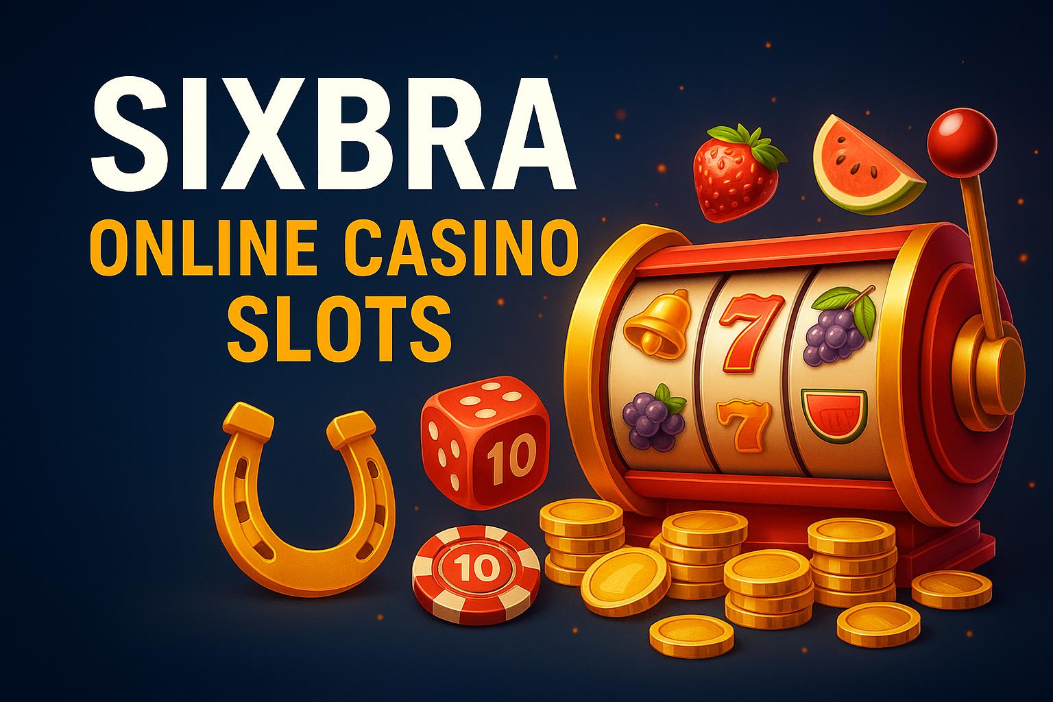 Jogos de Slot no Casino Online SIXBRA